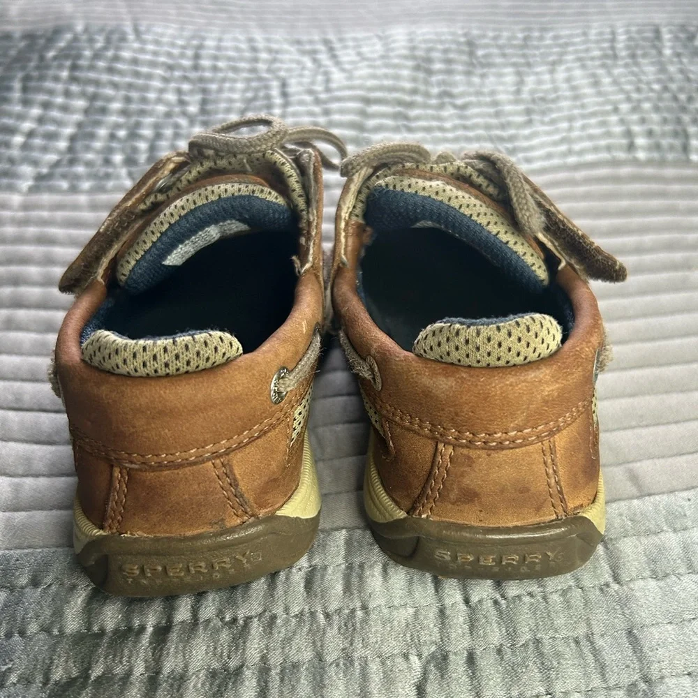 Sperry Toddler Boy Brown Boat Shoes